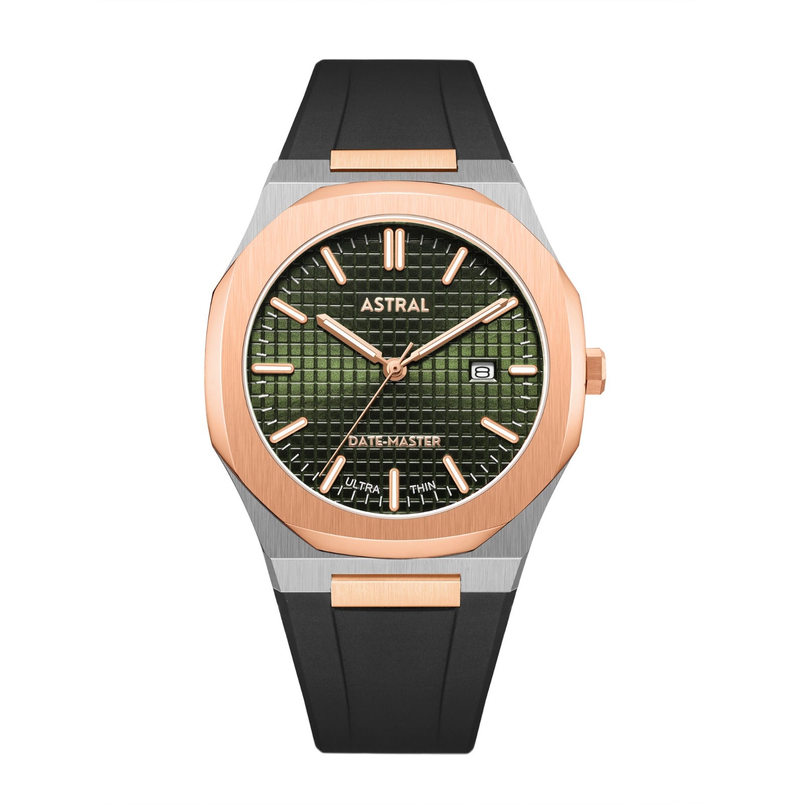 Two Tone Green Dial Astral Date Master